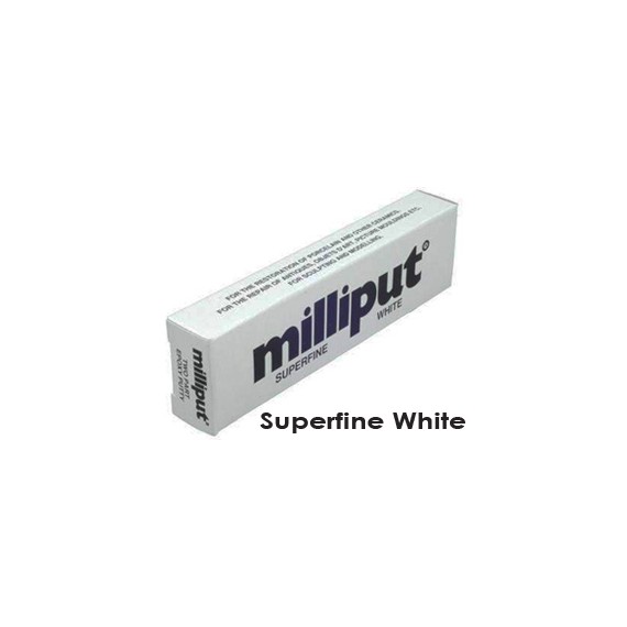 Milliput Superfine White - Colla epossidica bicomponente BIANCA - Reef Mania