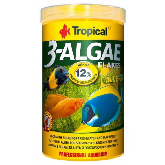 Tropical Professional Line 3  Algae Flakes 250ml/50gr