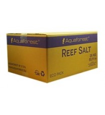 Aquaforest reef salt cartone da 25 kg